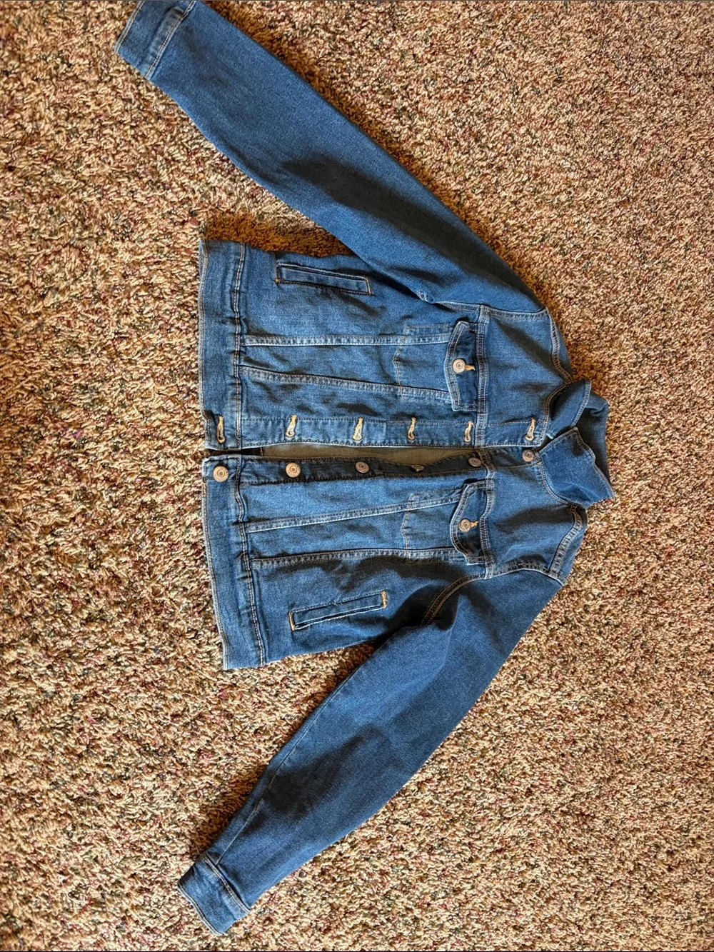 Old Navy Medium Blue Denim Jacket for Kids